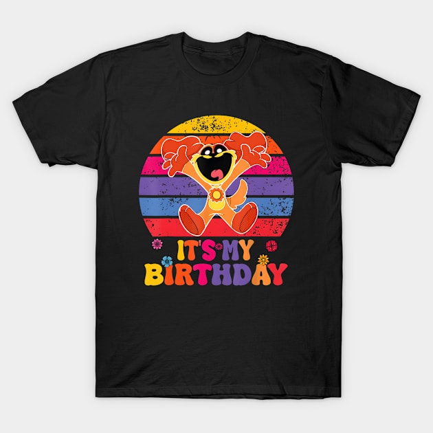 My Birthday For Fan T-Shirt by David Brown